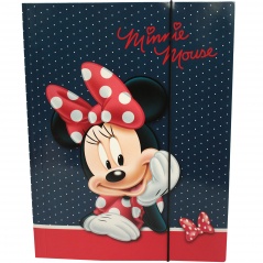 Teczka z gumką A4 Minnie 