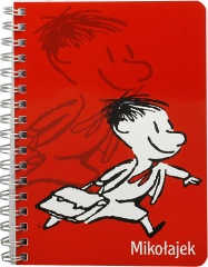 Notes spiralny a6 mikołajek 