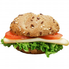 Kanapka wieloziarnista z serem 1szt 