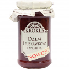 Dżem krokus truskawkowy z wanilią 235g 
