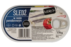 Śledź w sosie pomidorowym - Lubię:) 