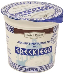 Jogurt Piotr i Paweł naturalny typu greckiego 