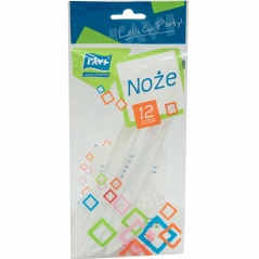 Nóże plastikowe ( op.12szt. ) 