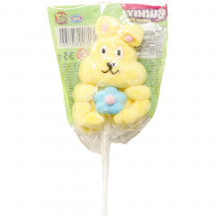 Lizak An-Ba Marshmallow Bunny truskawkowy pop 