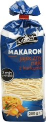 Makaron jajeczny nitki lubię:) 