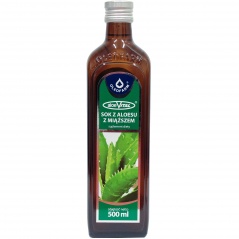Sok z Aloesu z miąższem 100% Oleofarm