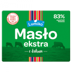 Masło Lumiko ekstra z Łukowa 83% 