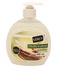 Mydło w płynie pompka sensitive lubię:) 