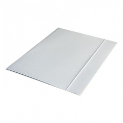 Teczka z gumką biała a-4 