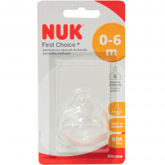 Smoczek do butelki First Choice S 0-6 miesięcy 