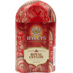Herbata liściasta Hyleys Traveller's Black Royal Ceylon puszka 