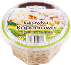 Surówka Piotr i Paweł Koperkowa w delikatnym sosie 