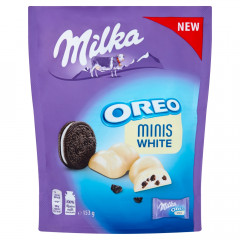 MILKA OREO MINI WHITE 153G 10CA