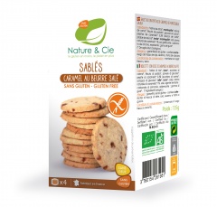 Ciastka karmelowe bio bezglutenowe 