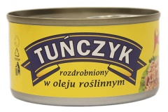 Graal tuńczyk rozdrobniony w oleju roślinnym
