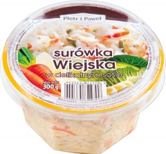 Surówka Piotr i Paweł Wiejska w delikatnym sosie 