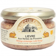 Rynka prowansalska - pasztet z mięsem zająca 