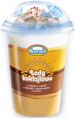 Lody Koktajlowe waniliowo-ajerkoniakowe kukułka i krówka 