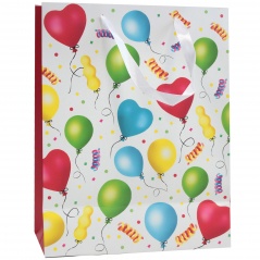 Torba papierowa balony średnia 