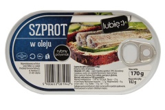 Szprot w oleju - lubię:) 