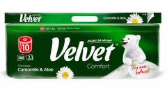 Papier toaletowy Velvet Comfort Camomile & Aloe 3w 10szt 