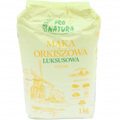 Mąka orkiszowa Pro Natura luksusowa typ 550 1kg 