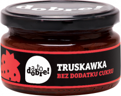 Konfitura a to dobre! z truskawek bez cukru 210g 