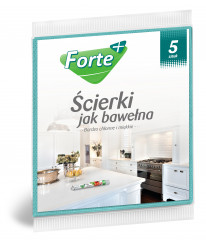 Forte+ Ścierki jak bawełna 5szt
