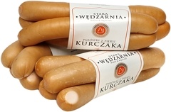 Parówki z piersi kurczaka "stara wędzarnia"