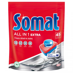Somat All In One Extra Tabletki do zmywarek 45 szt.