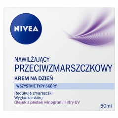 NIVEA Nawilżający krem przeciwzmarszczkowy na dzień 50 ml