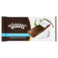 Czekolada mleczna z wiórkami kokosowymi 