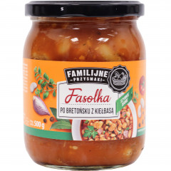 Fasolka Familijne Przysmaki po bretońsku z kiełbasą 500g 