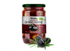 Oliwki vitaliana czarne drylowane w zalewie ekologiczne 280g 