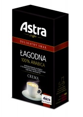 Kawa Astra Niskodrażniąca vacum mielona 