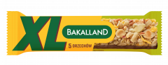Baton zbożowy Bakalland 5 orzechów xl 55g 