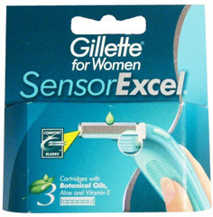 Wkłady Gillette SensorExcel 3szt 
