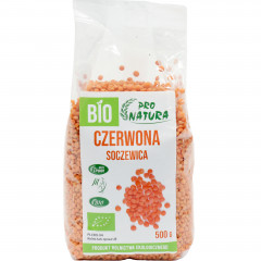 Soczewica Pro Natura czerwona bio 