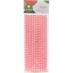 Słomka papierowa shake 