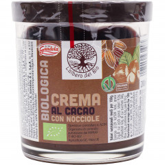 Krem Gandola bio vegan czekoladowy z orzechami laskowymi 