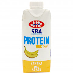 Mlekovita Napój proteinowy o smaku bananowym UHT 350g