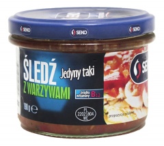 "jedyne takie" śledź z warzywami 