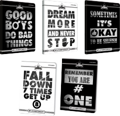 ZESZYT TOP 2000 RULES A5 80K 70G KRATKA