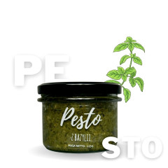 Pesto kluska z bazylii 