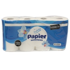 Papier toaletowy 2w lubię:) /8rolek 