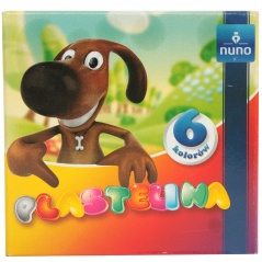 Plastelina nuno 6 kolorów 