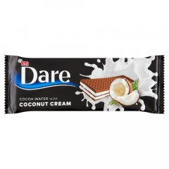 DARE - Kakaowy wafel z kremem kokosowym - 142 g
