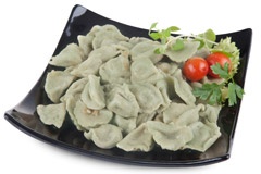 Pierogi szpinakowe zielone Kuchnia Polki