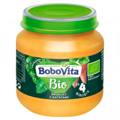 BoboVita Obiadek Bio Brokuły z batatami po 4 miesiącu 125 g