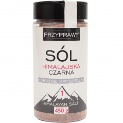 Sól himalajska czarna drobne kryształki Vita Natura 